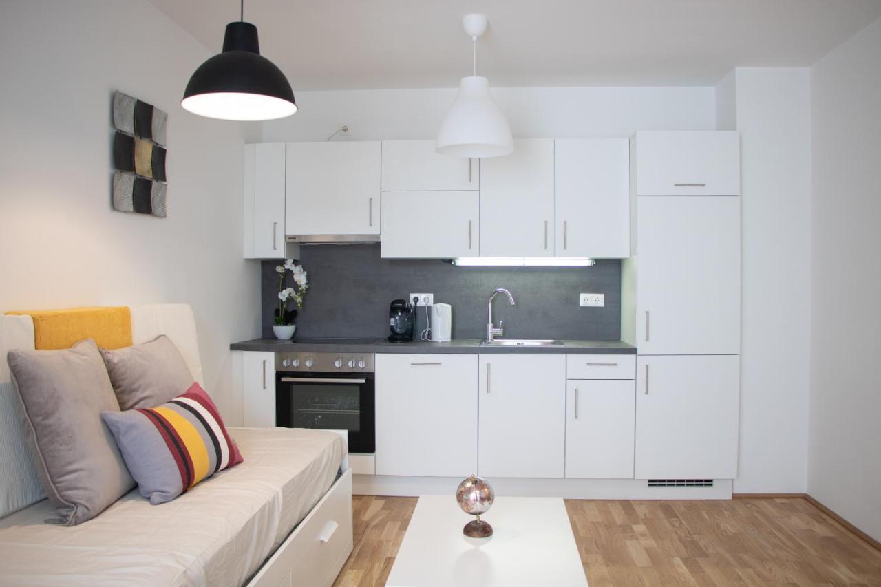 Flat2Go Modern Apartments - Harmony Of City And Nature Wenen Buitenkant foto