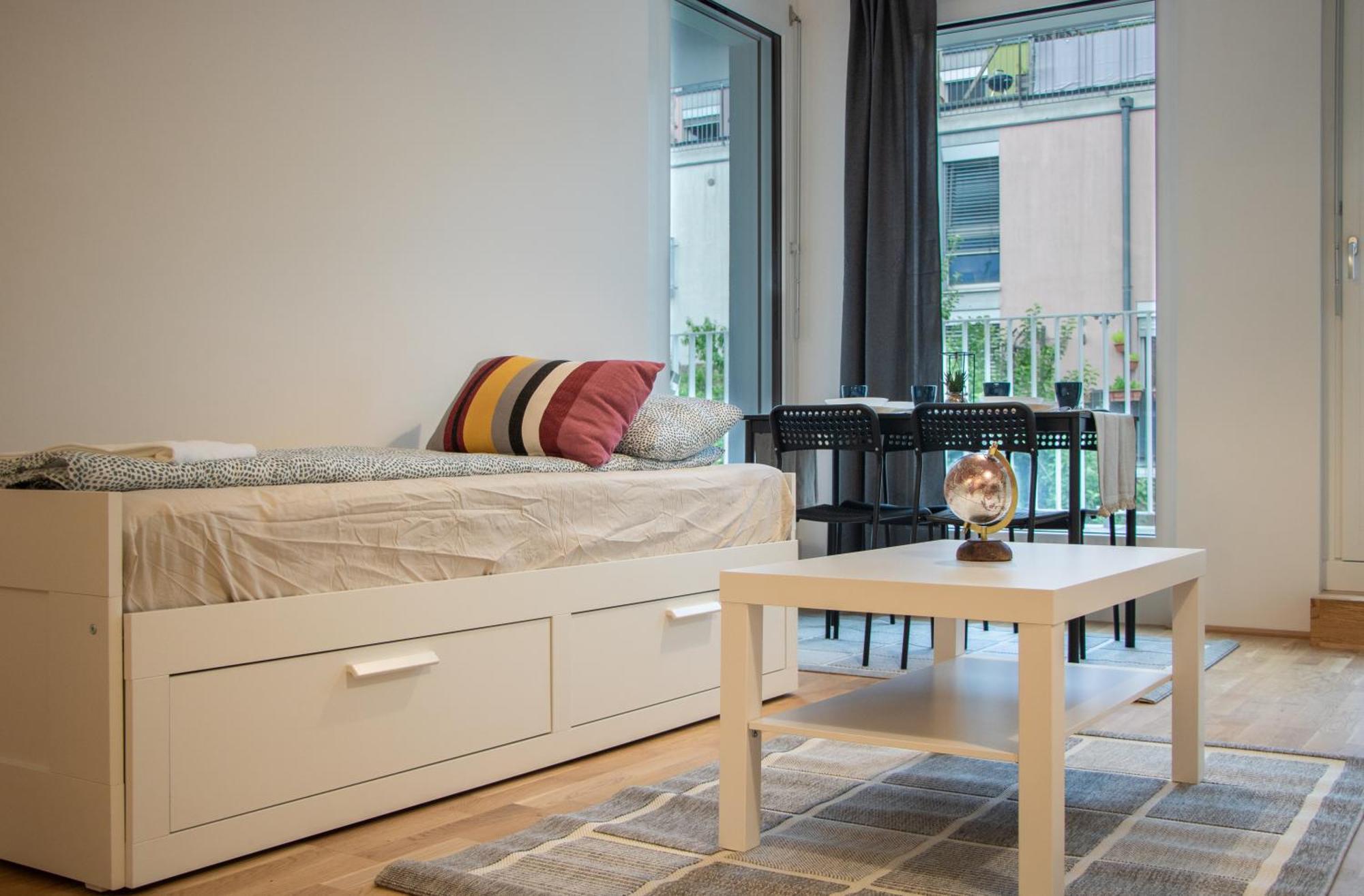 Flat2Go Modern Apartments - Harmony Of City And Nature Wenen Buitenkant foto